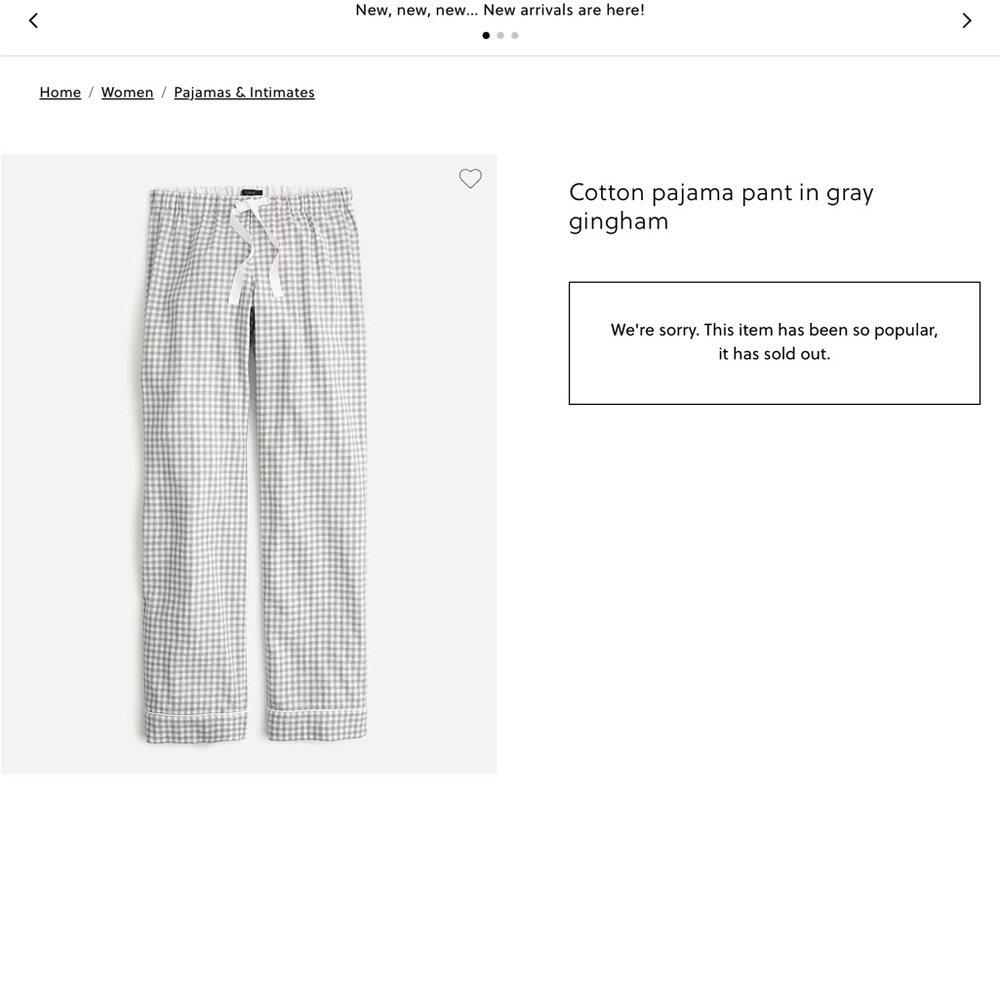 JCrew Pajama Pants